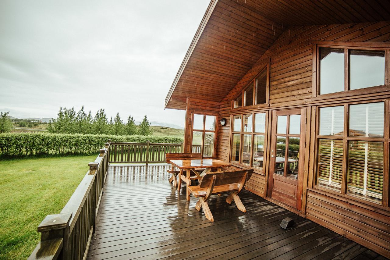 Minniborgir Cottages & Restaurant Selfoss Exterior foto